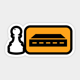 One for chess lovers. Probably. Sticker